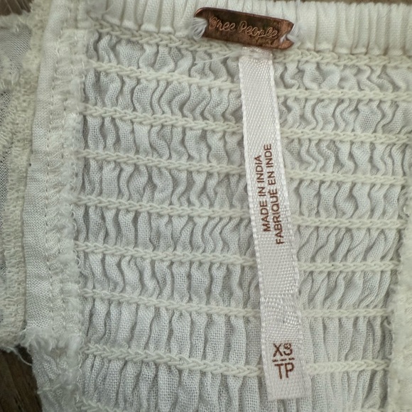 Free People White, Cream, and Tan Lace Dress - Picture 10 of 14